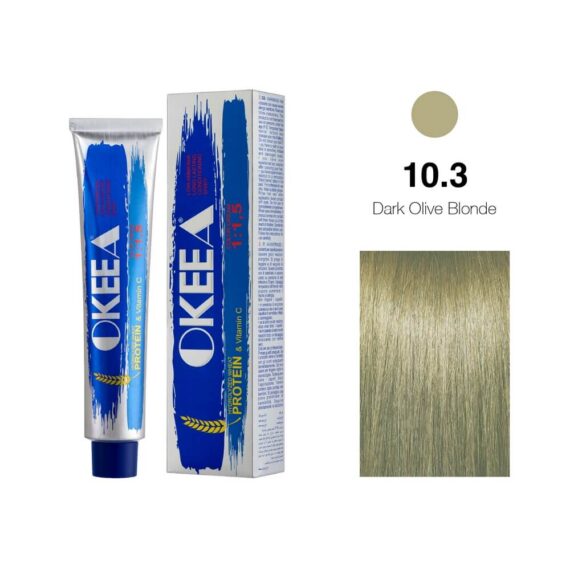 رنگ مو شماره 10.3 Extra Light Olive Blonde