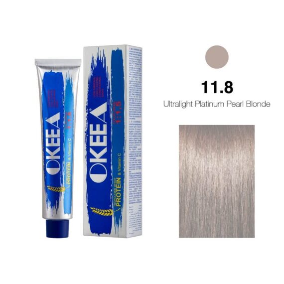 رنگ مو شماره 11.8 Ultra Light Platinum Pearl Blonde