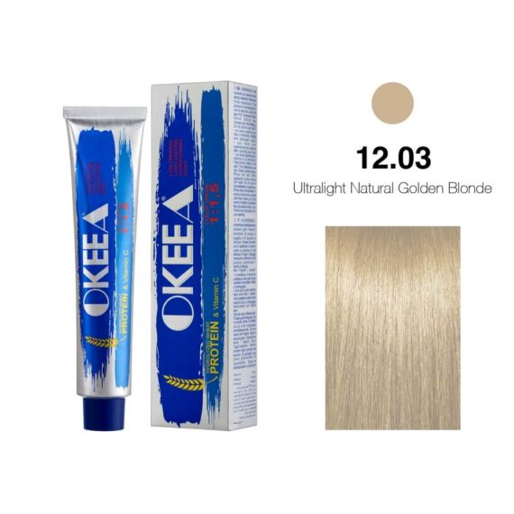 رنگ مو شماره 12.03 Ultralight Golden Blonde