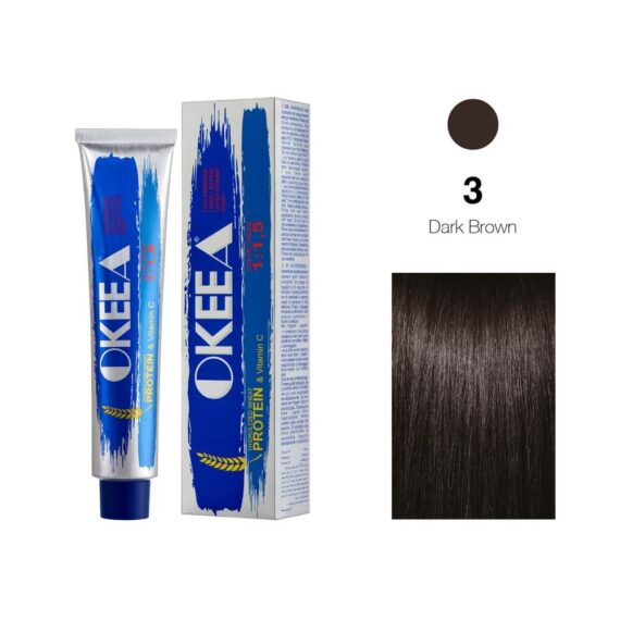 رنگ مو شماره 3 Natural Dark Brown