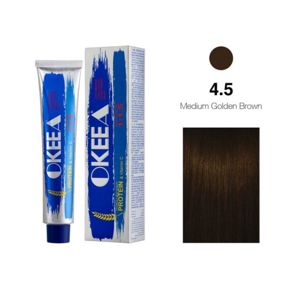 رنگ مو شماره 4.5 Medium Golden Brown