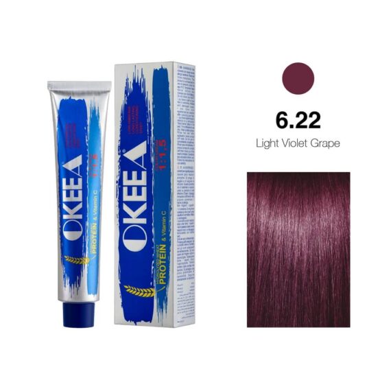 رنگ مو شماره 6.22 Light Violet Grape