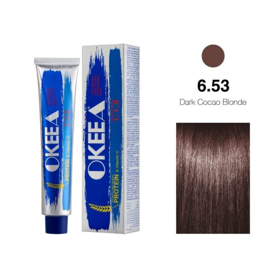 رنگ مو شماره 6.53 Dark Cocoa Blonde