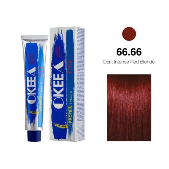 رنگ مو شماره 66.66 Dark Intense Red Blonde