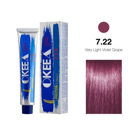 رنگ مو شماره 7.22 Very Light Violet Grape