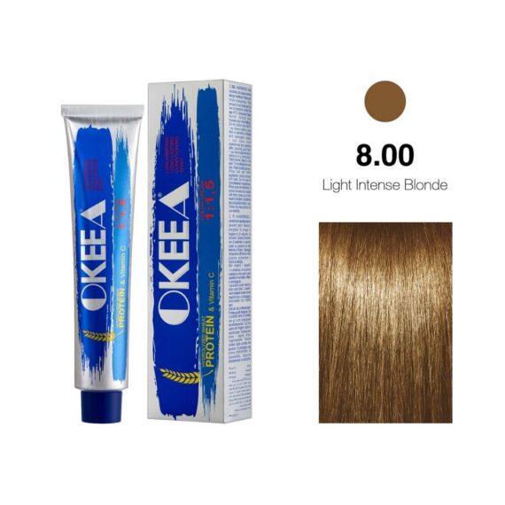 رنگ مو شماره 8.00 Light Intense Blonde