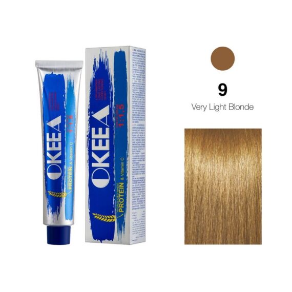 رنگ مو شماره 9 Very Light Blonde