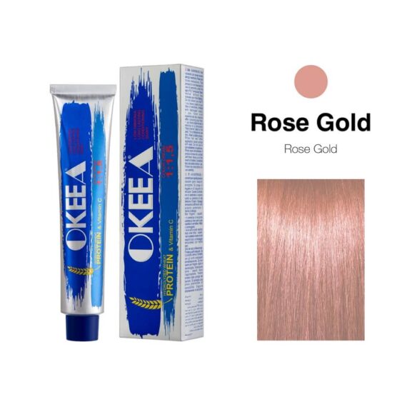 رنگ مو Rose Gold