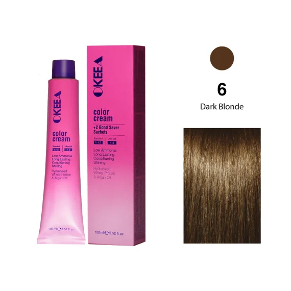 رنگ مو شماره 6 Dark Blonde