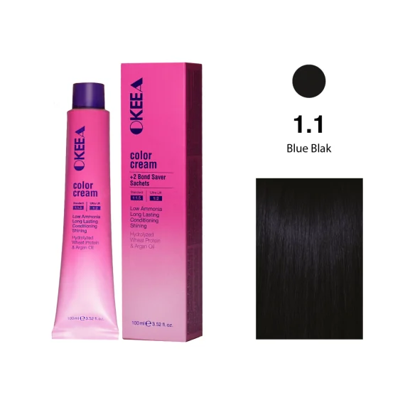 رنگ مو شماره 1.1 Black Blue